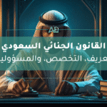 القانون الجنائي السعودي – التعريف، التخصص، والمسؤوليات