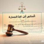 صك حصر ورثة