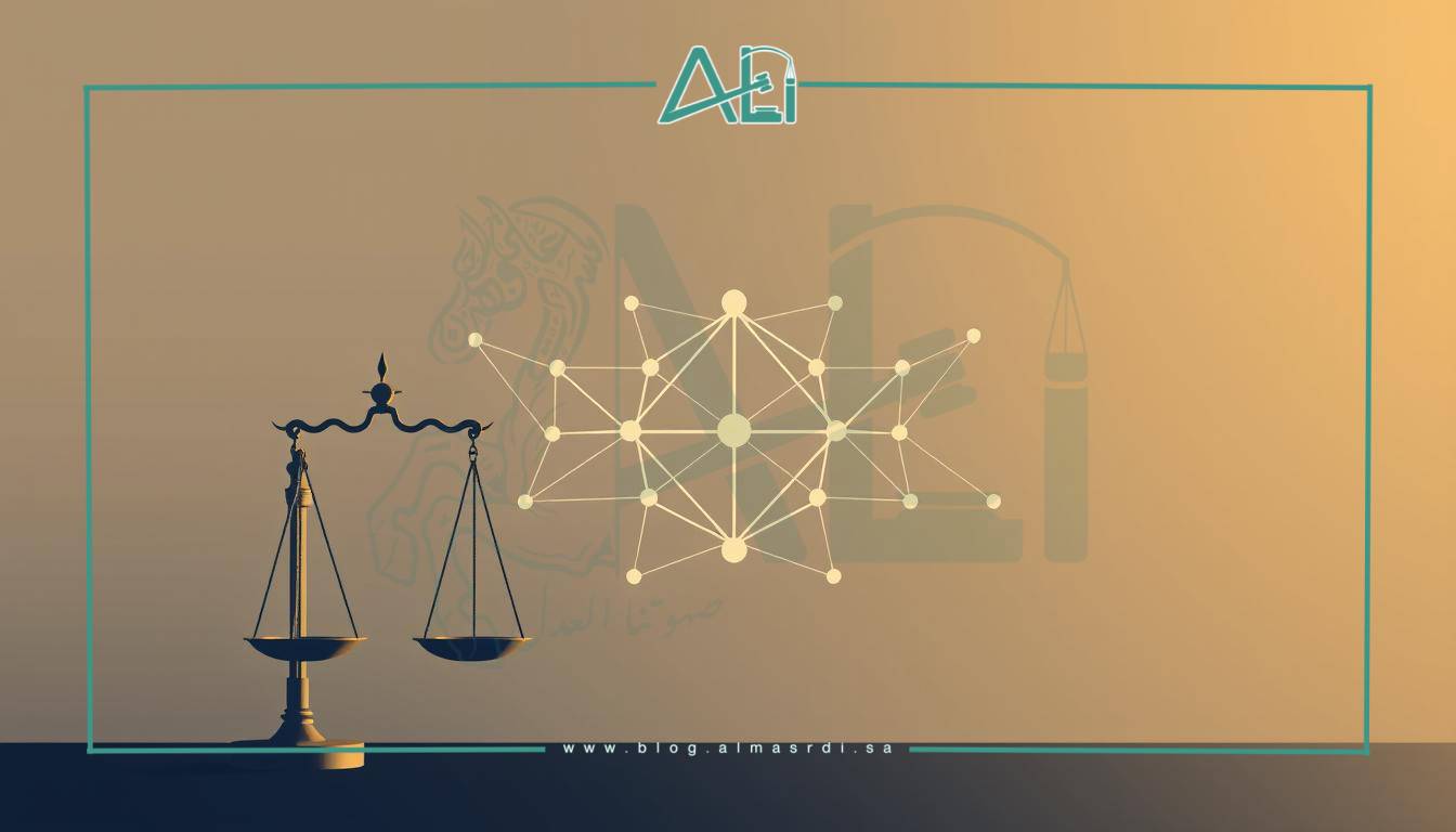 A modern, minimalist illustration depicting the legal frameworks and systems that support the legal profession. In the foreground, a stylized scale of justice, symbolizing the balance and fairness of the legal system. In the middle ground, a series of interconnected geometric shapes and lines, representing the intricate web of laws, regulations, and procedures that govern the legal practice. In the background, a gradient of subtle colors, evoking a sense of authority and professionalism. The overall composition conveys a sense of order, structure, and the almasrdilaw brand's commitment to providing comprehensive legal solutions.